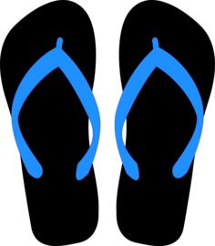 Flipflops vector graphics