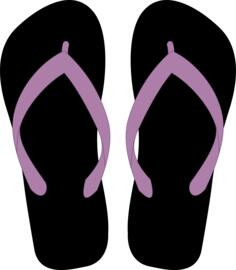 Flipflops vector illustration