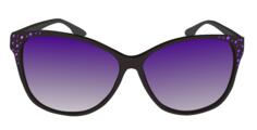 Purple sunglasses vector image