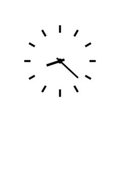 Clock vector image