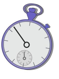 Chronograph vector image