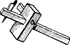 Marking gauge vector graphics