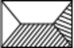 Building roof vector image