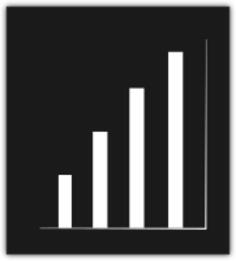 Monochrome spreadsheet icon vector graphics