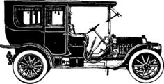 Peerless automobile vector illustration
