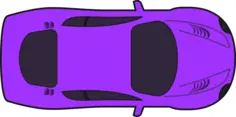Purple racing car vector graphics