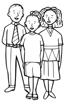 Children vector image