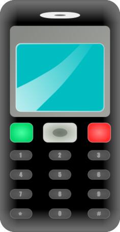 Mobile phone vector illustration