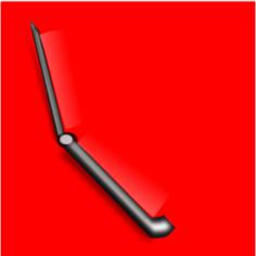 Flip mobile phone vector image