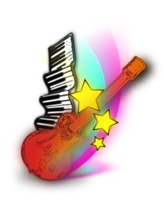 vector illustration of musical instruments
