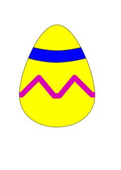 Vector clip art of Easter egg