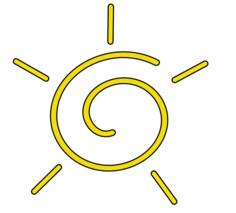 Sun vector image