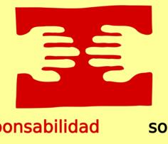 Responsabilidad social logo vector drawing