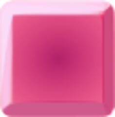 Magenta button vector clip art