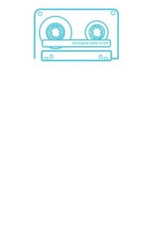 Audio cassette vector clip art
