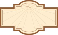 Box label vector image