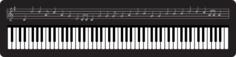 Vector clip art of a keyboard