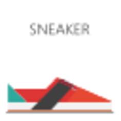 Sport shoe vector clip art