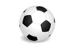 Vector illustration of soccer ball