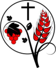 Holy communion vector image