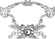 Decoration frame vector illustration