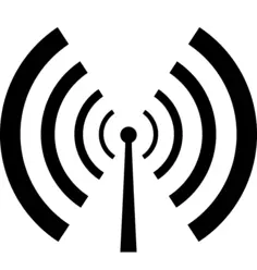 Wireless signal reception vector sign