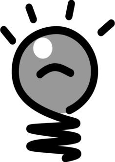 No idea vector illustration