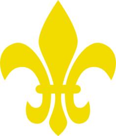 A fleur-de-lis vector image