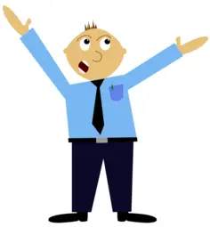 Vector graphics of policeman