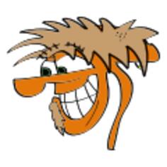 Cartoon character vector image