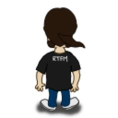 Comic character vector image