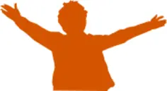 Silhouette of man vector graphics