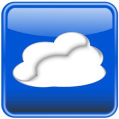 Cloud computing vector graphics
