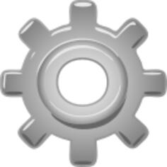 Gear vector illustration