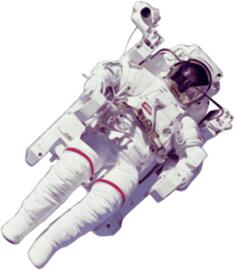 Astronaut vector drawing