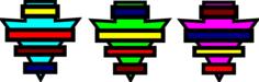 Crossed out arrow vector image