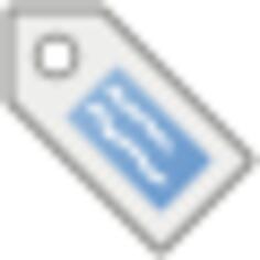 Tag vector drawing