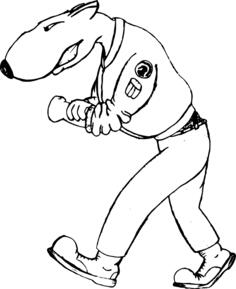 Terrier caricature vector image