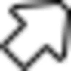 Arrow pointing up right vector image