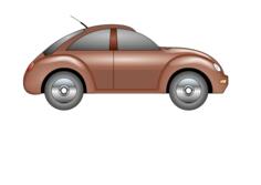 Vintage car vector graphics