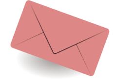 Vector graphics of letter