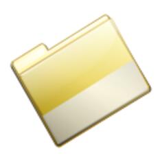 Closed folder vector image