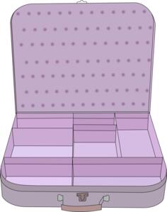 Suitcase vector graphics