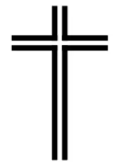 Cross vector graphics