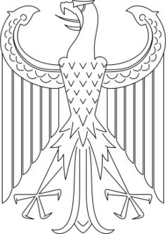 German Imperial Eagle Vector