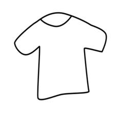 T-shirt vector image