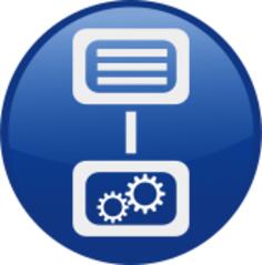 Machine control vector icon