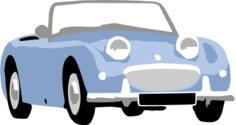 Classic car vector graphics