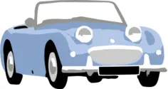 Classic car vector graphics