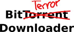 Bit terror downloader vector clip art